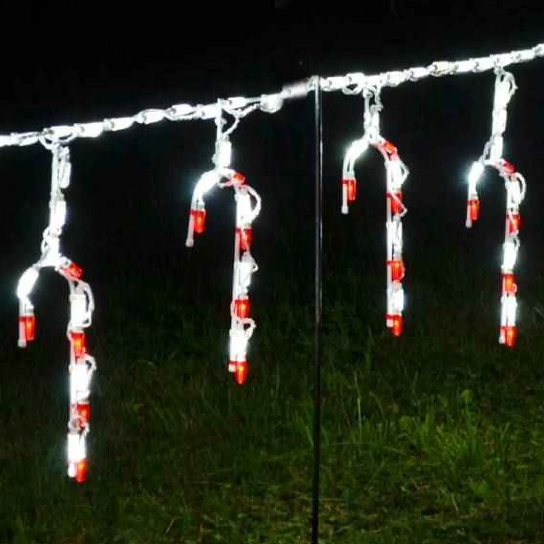 Brite Ideas Lawn And Outdoor Decor*Led Candy Cane Freestyle Linkable -Set Of 12 #Led-Ccl44