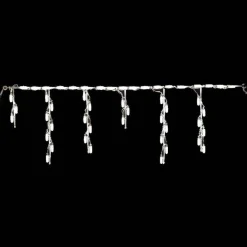 Brite Ideas Lawn And Outdoor Decor*Led Cool White Icicle #Led-Ic44W *Set Of 12*