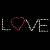 Brite Ideas Lawn And Outdoor Decor*Led Love Sign #Led-Love *Set Of 2*