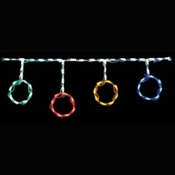 Brite Ideas Lawn And Outdoor Decor*Led Ornament Rod Freestyle Linkable (Multi) - Set Of 12- #Led-Or44Mu