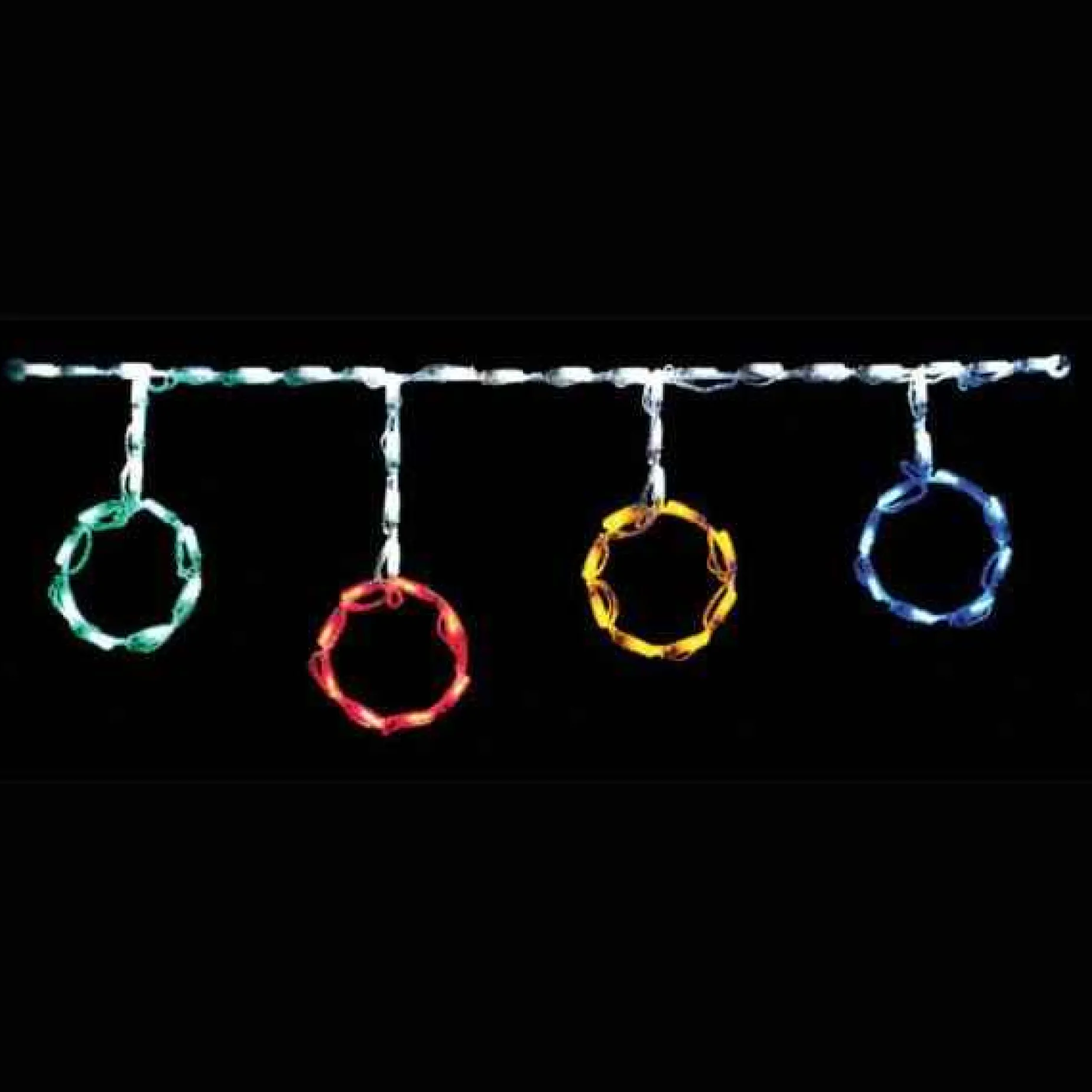 Brite Ideas Lawn And Outdoor Decor*Led Ornament Rod Freestyle Linkable (Multi) - Set Of 12- #Led-Or44Mu