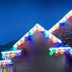 Brite Ideas Lawn And Outdoor Decor*Led Ornament Rod Freestyle Linkable (Multi) - Set Of 12- #Led-Or44Mu