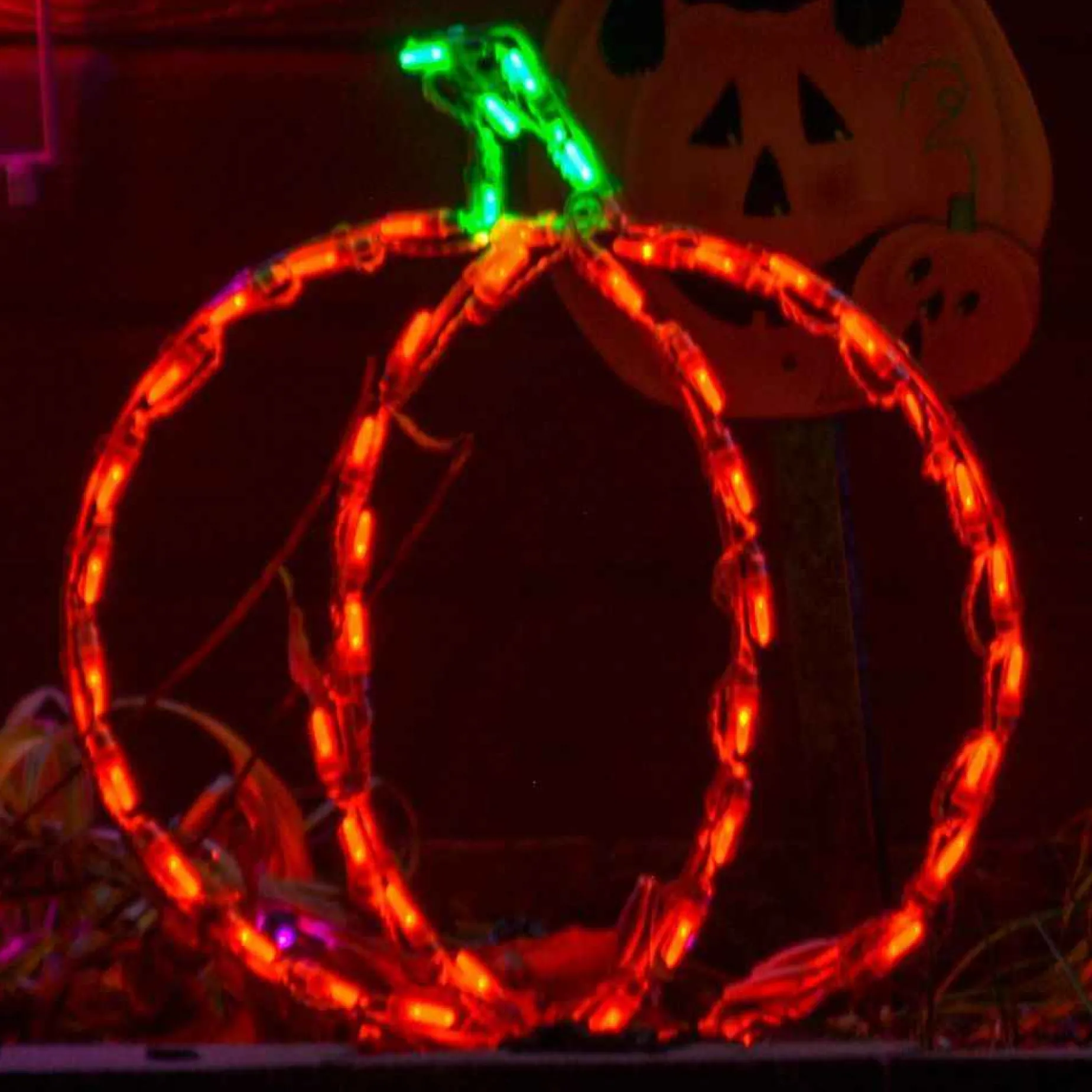 Brite Ideas Lawn & Outdoor Decor*Led Pumpkin Large #Led-Pk50 *Set Of 2*