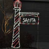 Brite Ideas Lawn And Outdoor Decor*Led Santa's Light Pole #Led-Slp72