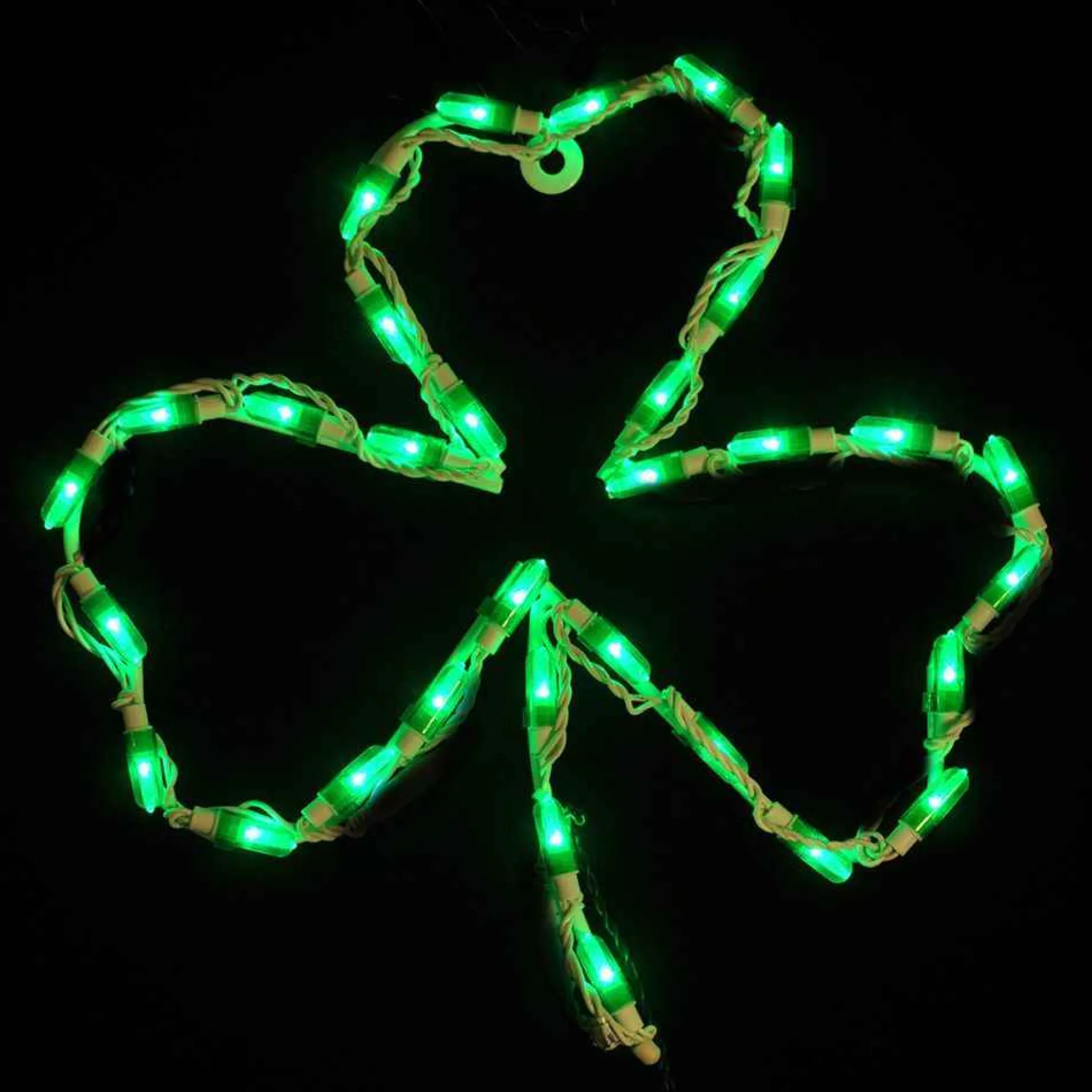 Brite Ideas Lawn And Outdoor Decor*Led Shamrock (Small) #Led-Sh25 *Set Of 2*