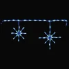 Brite Ideas Lawn And Outdoor Decor*Led Snowflake Freestyle Linkable (Ice Blue) - Set Of 12- #Led-Sfl44Ib