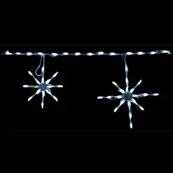 Brite Ideas Lawn And Outdoor Decor*Led Snowflake Freestyle Linkable (White)- Set Of 12- #Led-Sfl44W