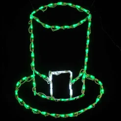 Brite Ideas Lawn And Outdoor Decor*Led St Patricks Hat Green #Led-Stphat *Set Of 2*