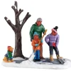 Lemax Village Collection Table Accents* Shoveling The Driveway #23594