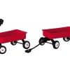 Lemax Village Collection Accessories* Red Wagons, Set Of 2 #44175