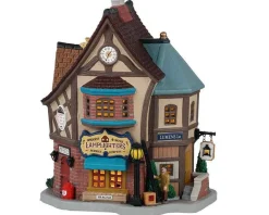 Lemax Village Collection Lighted Buildings* Wright & Sons Lamplighters #15790