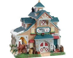 Lemax Village Collection Lighted Buildings* Willow Creek Equestrian Center #15760