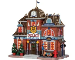 Lemax Village Collection Lighted Buildings* Rolling Hills Police Station #55018