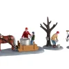 Lemax Village Collection Accessories* Maple Syrup Season, Set Of 3 Table Accent #03523
