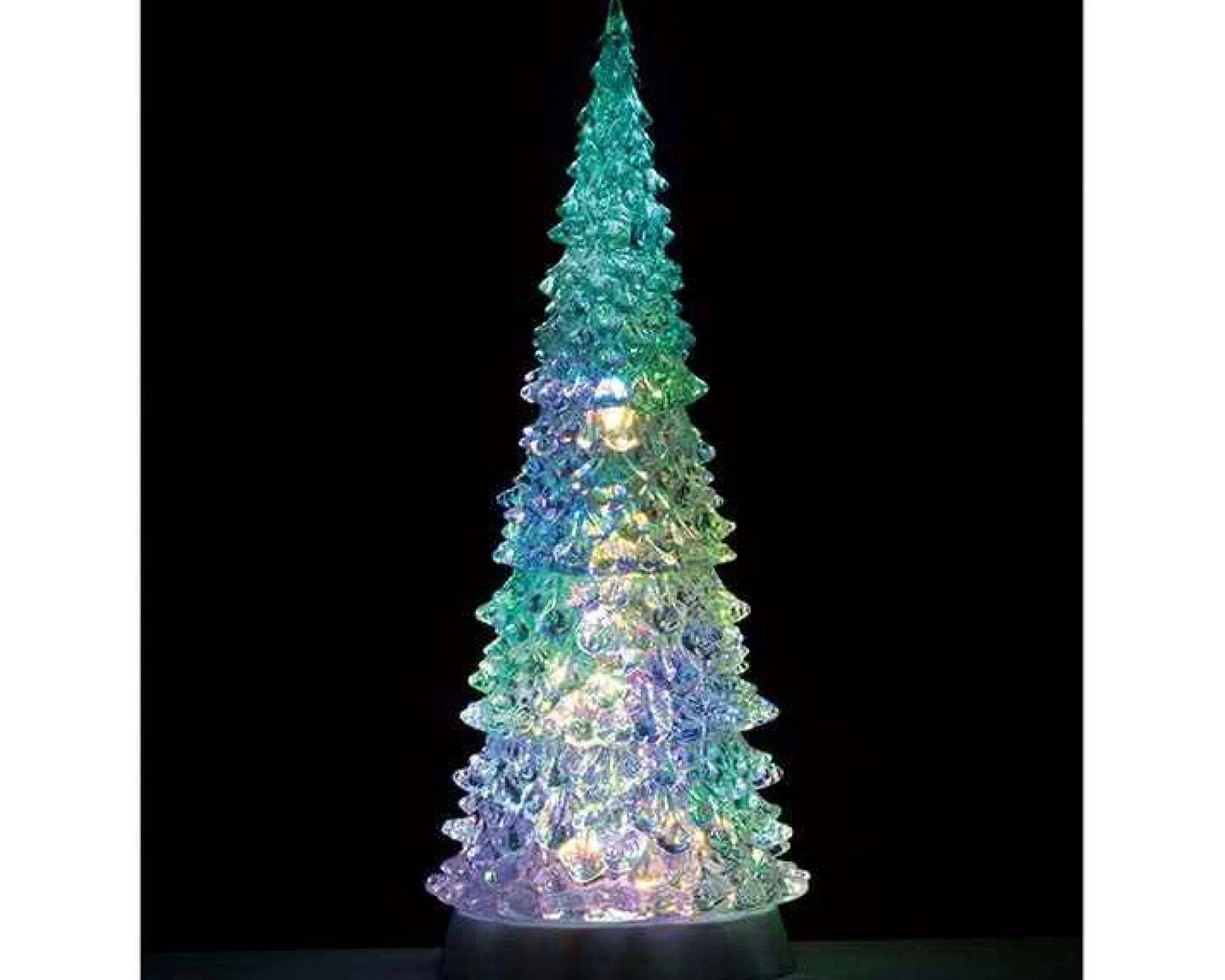Lemax Village Collection Lighted Accessories* Color Changing Lighted Crystal Tree #94510