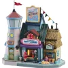 Lemax Village Collection Lighted Buildings* Sally's Salt Water Taffy #85338