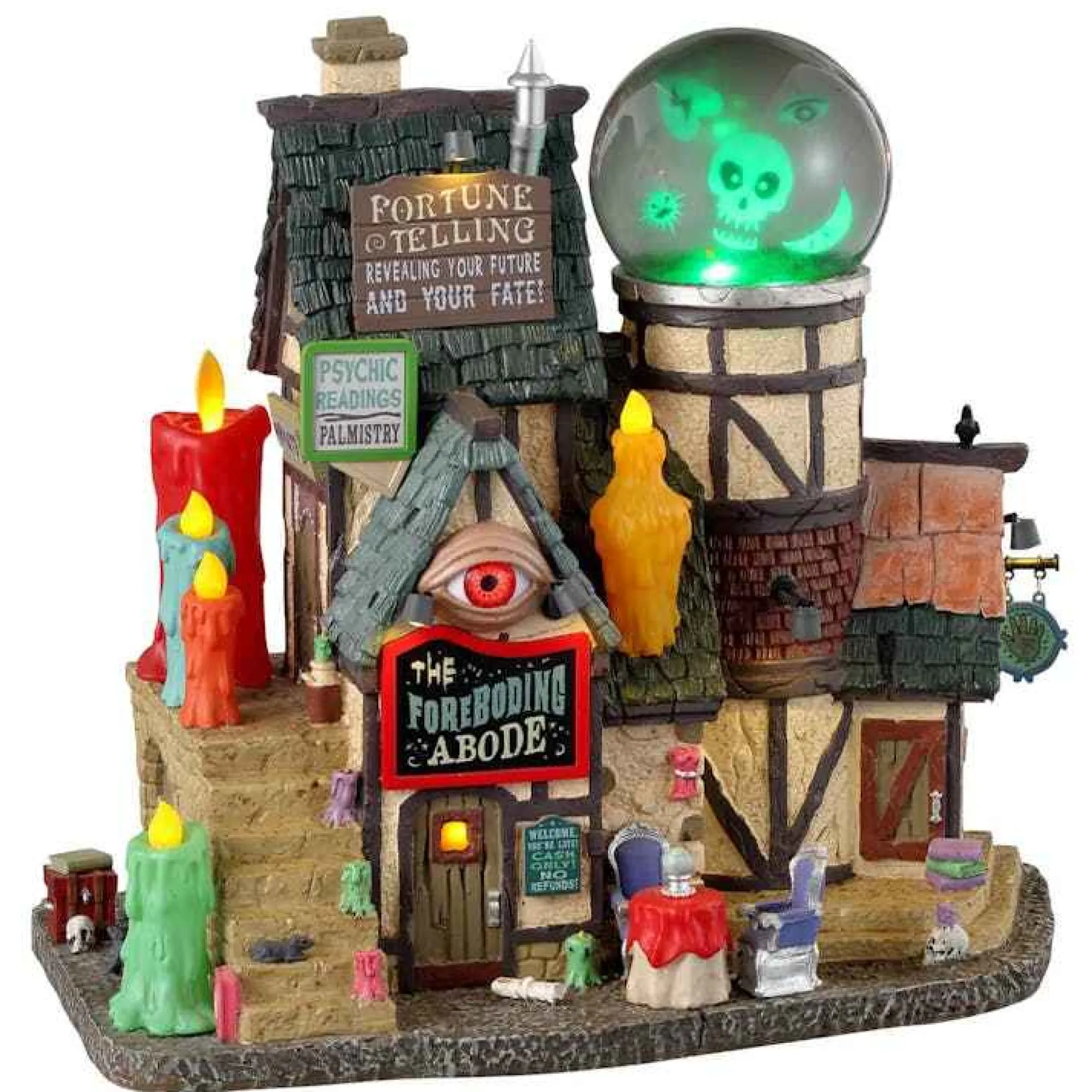 Lemax Village Collection New For 2023* The Foreboding Abode, Battery Operated (4.5V) #35003