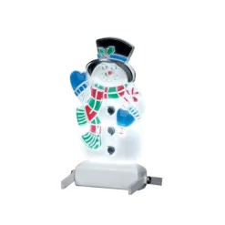 Lemax Village Collection Lighted Accessories* Yard Light - Snowman #04242