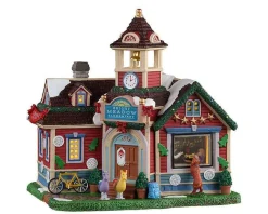 Lemax Village Collection Lighted Buildings* Bright Meadow Elementary #15766