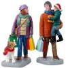 Lemax Village Collection Figurines* Holiday Shoppers, Set Of 2 Figurines #12016