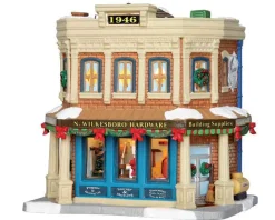 Lemax Village Collection Lighted Buildings* N. Wilkesboro Hardware #15282