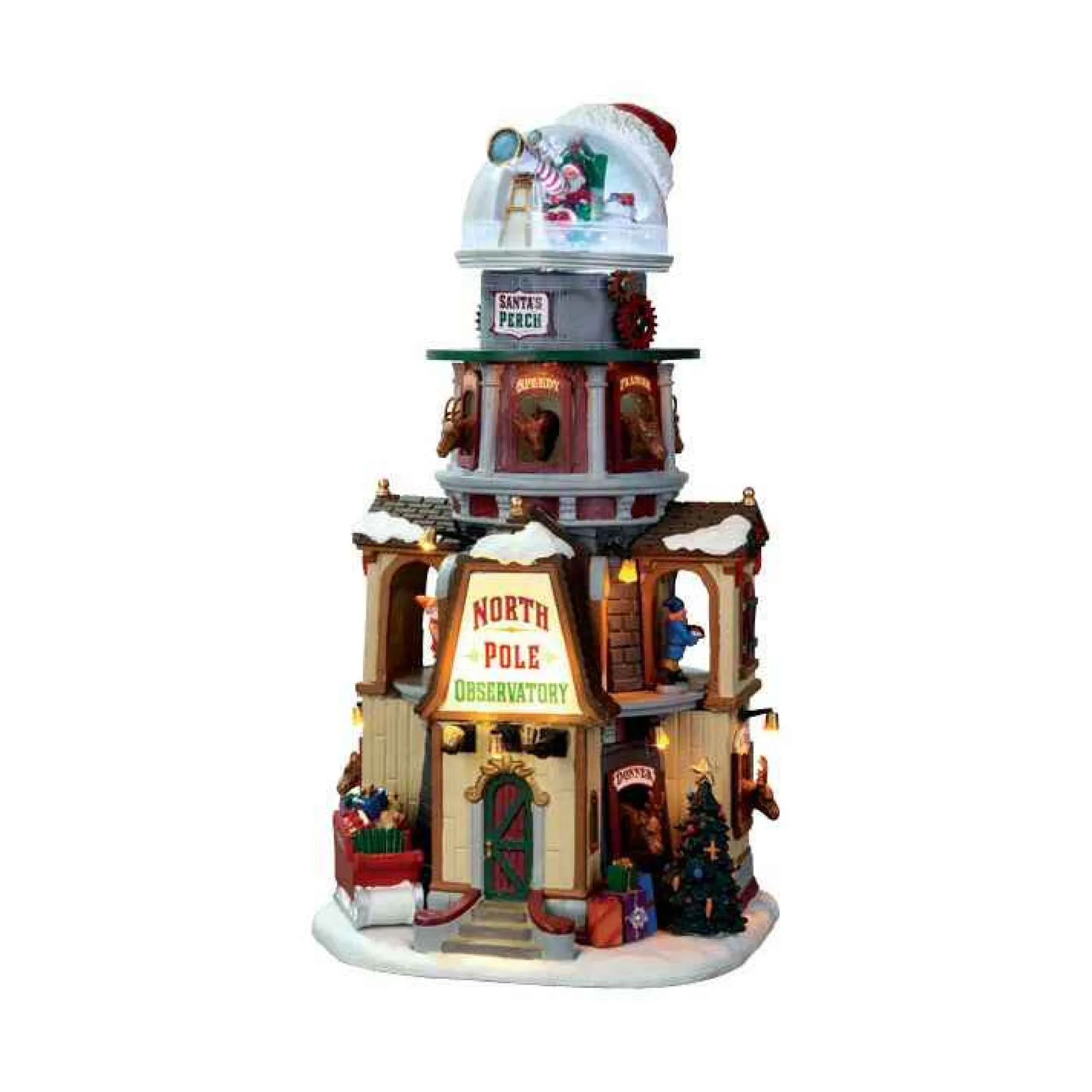 Lemax Village Collection Animated* North Pole Observatory #65132