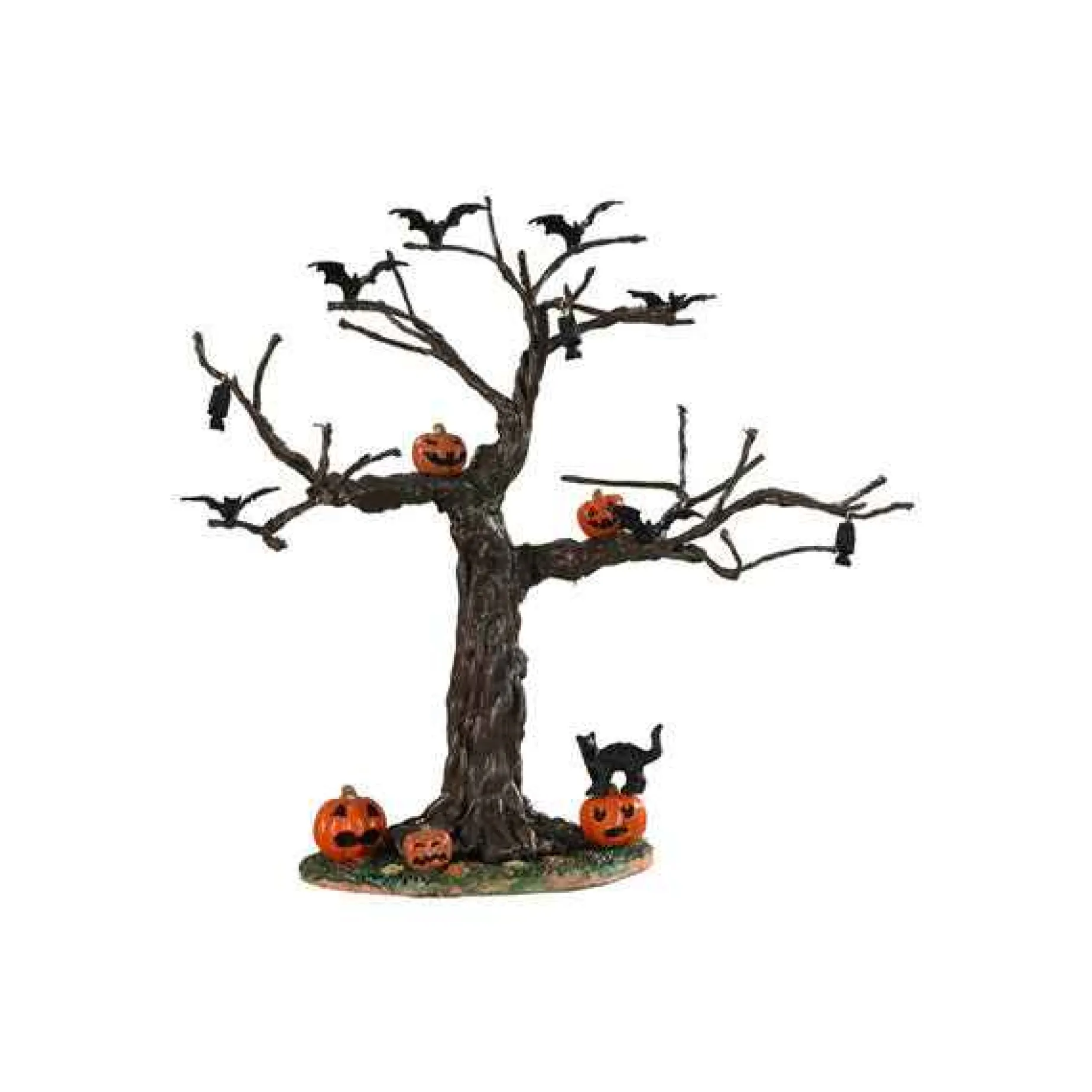 Lemax Village Collection Halloween Villages* Batty For Pumpkins Tree #93418