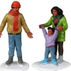 Lemax Village Collection Figurines* Family Ice Follies, Set Of 2 #22125