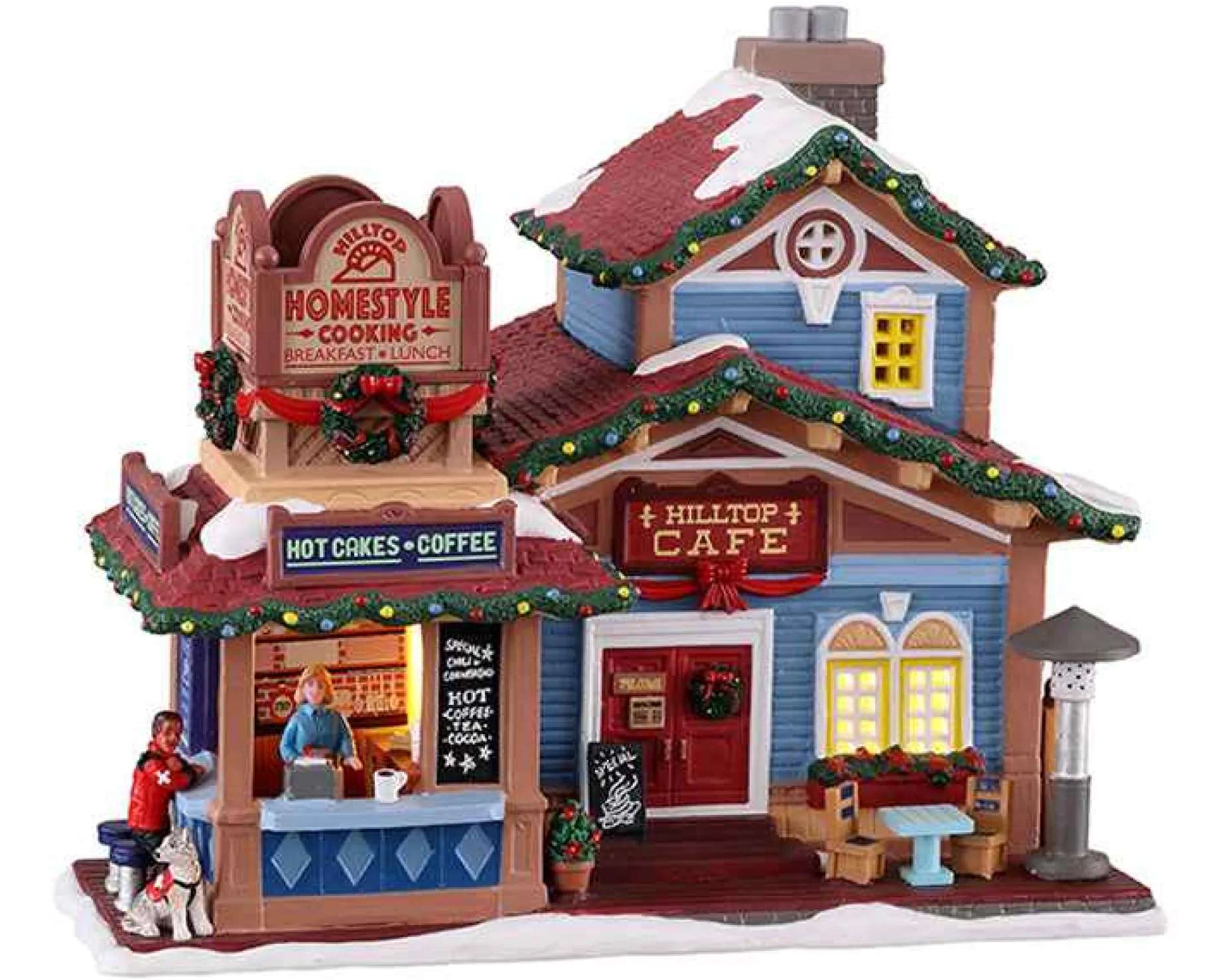 Lemax Village Collection Lighted Buildings* Hilltop Cafe #15799
