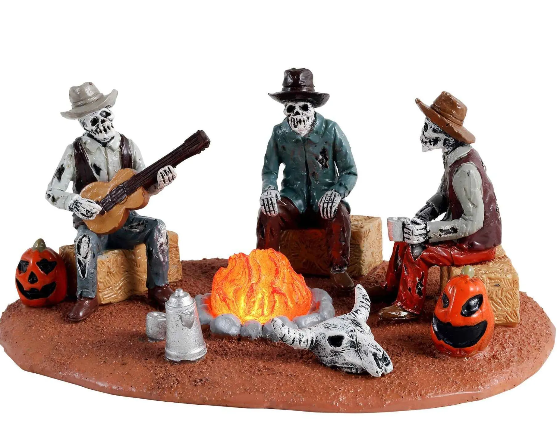 Lemax Village Collection Halloween Villages* Warming Their Bones, B/O (4.5V) #14827
