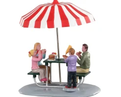 Lemax Village Collection Table Accents* Lunch At The Park #93432