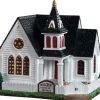 Lemax Village Collection Lighted Buildings* Hillcrest Community Church #95487