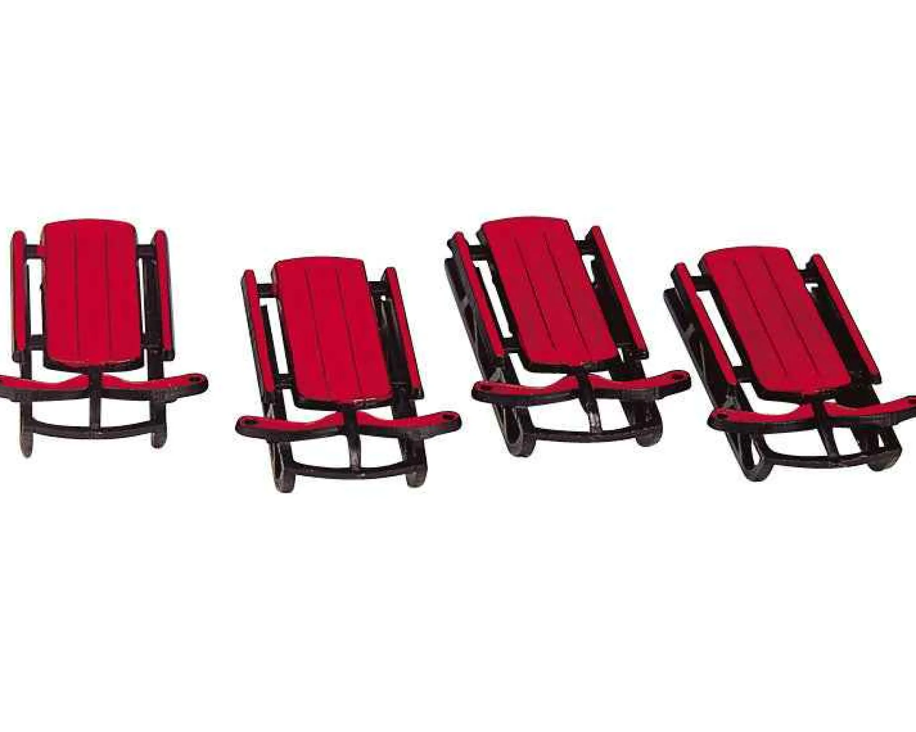 Lemax Village Collection Accessories* Sled, Set Of 4 #34948