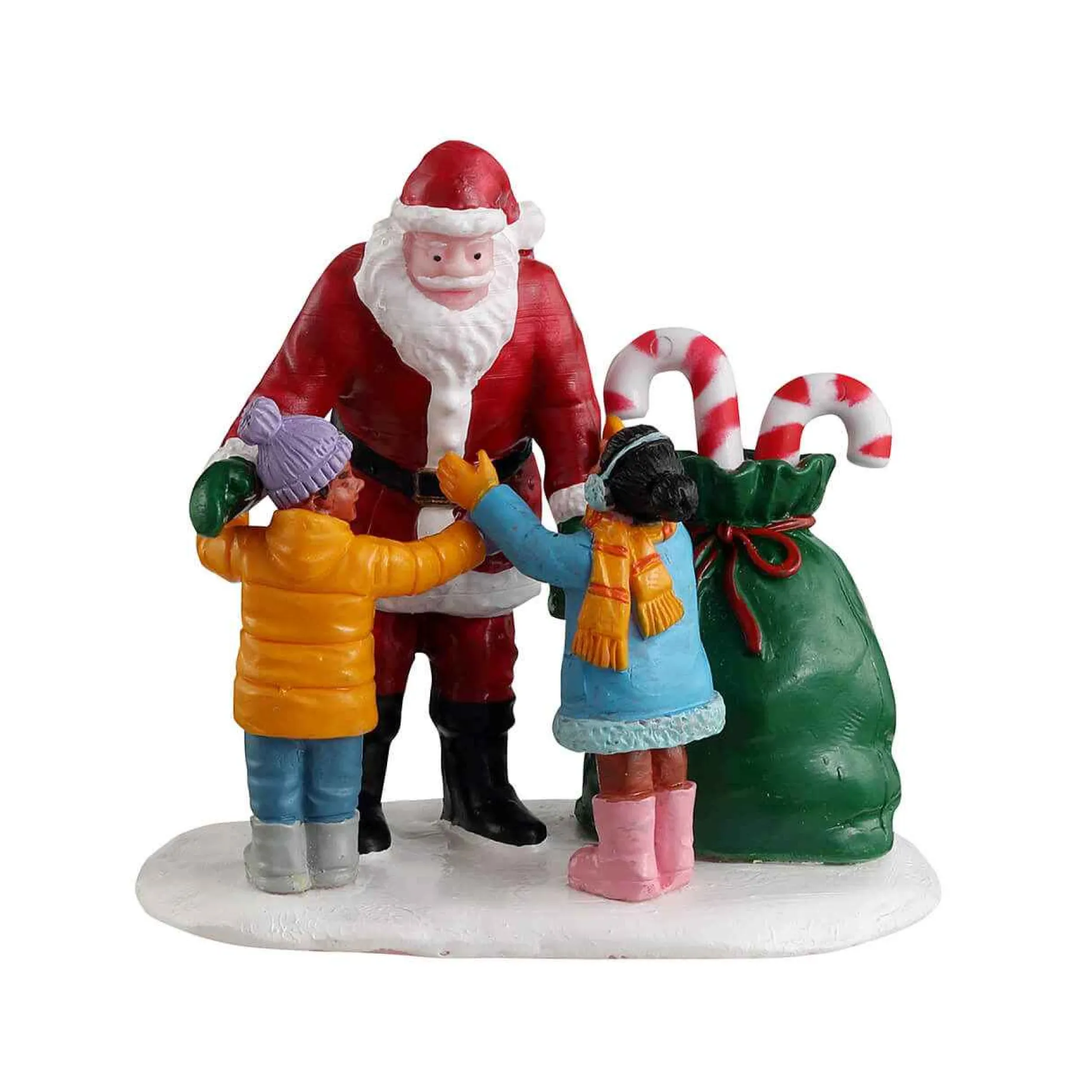 Lemax Village Collection New For 2023* Santa Gets A Hug #32211