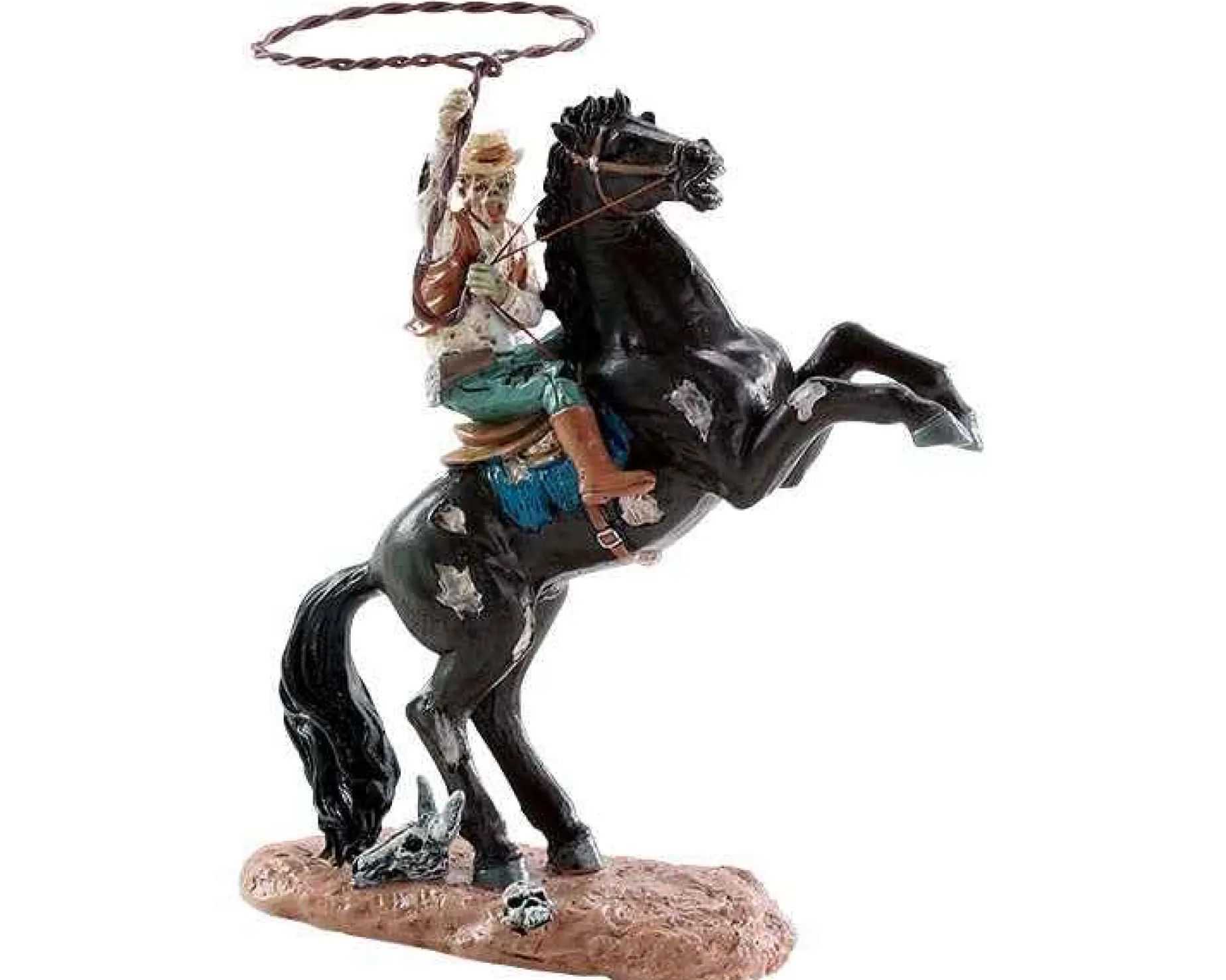 Lemax Village Collection Halloween Villages* Cow-Ghoul Lasso #82561