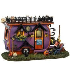 Lemax Village Collection New For 2023* Witch Vanlife, Battery Operated (4.5V) #34066