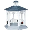 Lemax Village Collection Accessories* Plastic Gazebo With Decorations Table Accent #04160