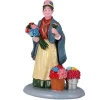 Lemax Village Collection Figurines* Flower Seller Figurine #12041