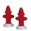 Lemax Village Collection Accessories* Metal Fire Hydrant, Set Of 2 #24986