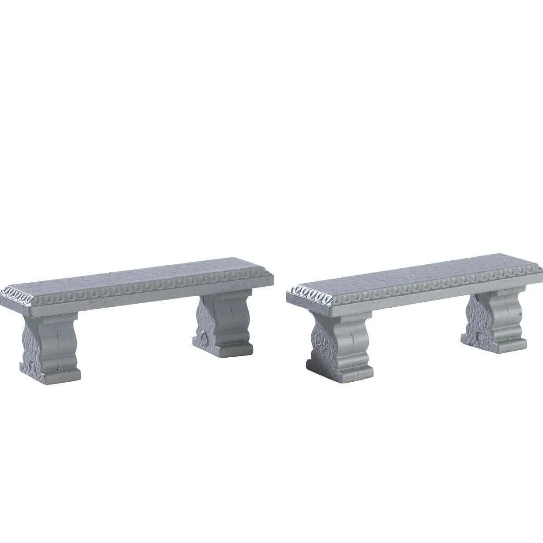 Lemax Village Collection Accessories* Plaza Bench, Set Of 2 #74236