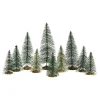 Lemax Village Collection Trees & Landscapes* Needle Pine Trees, Set Of 10 #84358