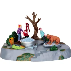 Lemax Village Collection Table Accents* Time For A Scrub, Battery Operated (4.5V) #44770