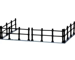 Lemax Village Collection Accessories* Canal Fence, Set Of 4 #44789