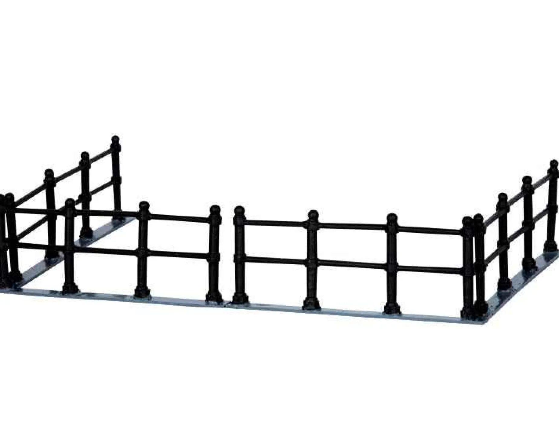Lemax Village Collection Accessories* Canal Fence, Set Of 4 #44789
