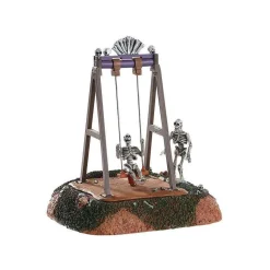 Lemax Village Collection Halloween Villages* Skeleton Swings #84334