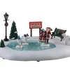 Lemax Village Collection Accessories* North Pole Skating Rink, B/O Table Accent #14837