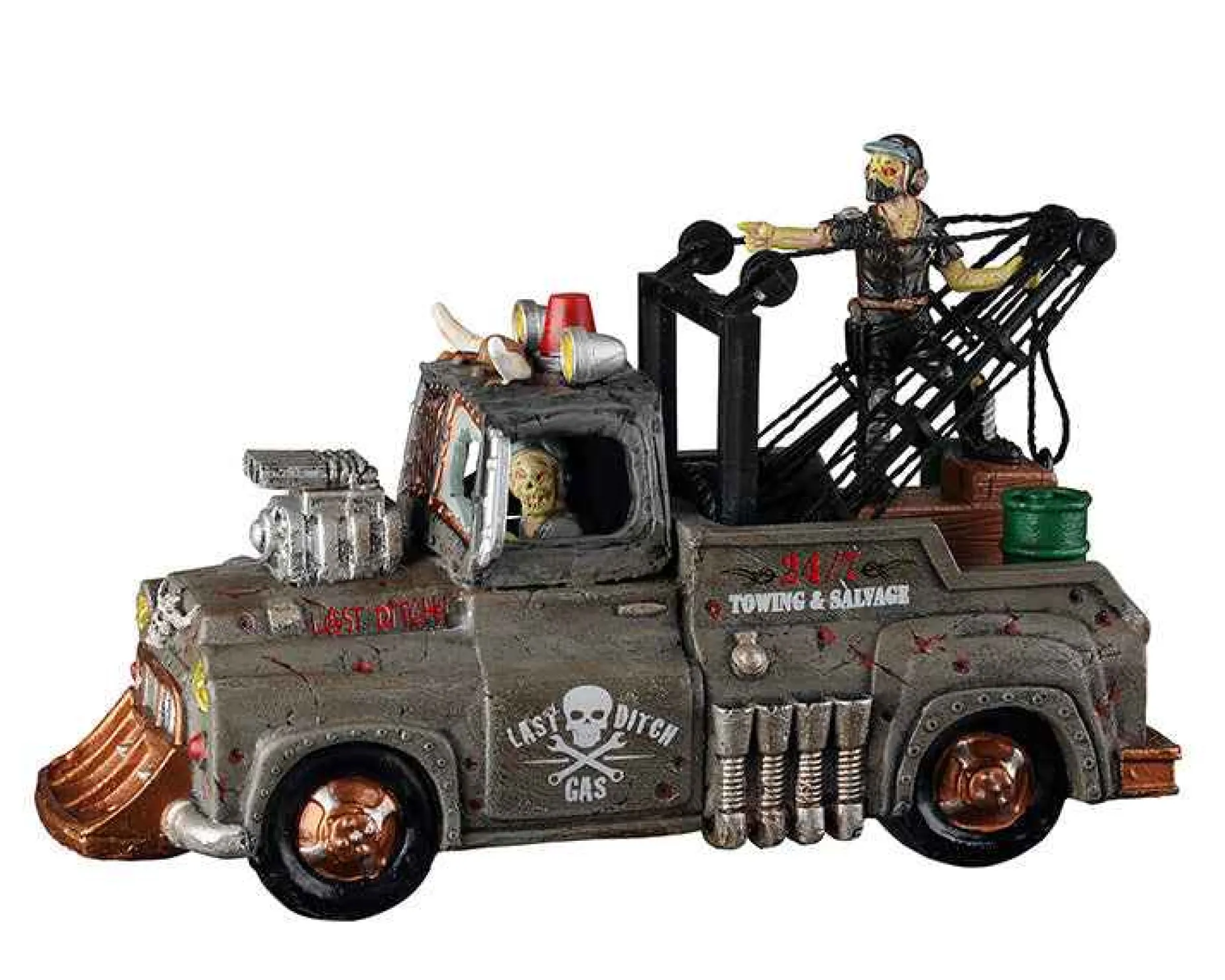 Lemax Village Collection Halloween Villages* Last Ditch Tow Truck #23581