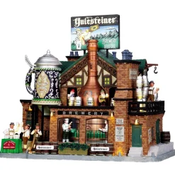 Lemax Village Collection Animated* Yulesteiner Brewery #05073
