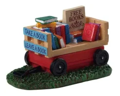 Lemax Village Collection Accessories* Book Wagon #94534