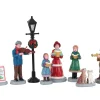 Lemax Village Collection Figurines* Baily's Music School Carolers Set Of 8 #02949